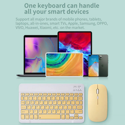 Bluetooth Keyboard and Mouse-Wireless Keyboard For Android IOS Windows