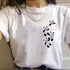Simple Women's Oversized Short sleeve T shirt-Summer Casual Print Tops