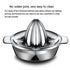 Portable Stainless Steel Citrus Fruit Juicer