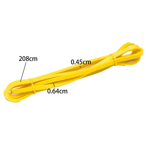 Stretch Resistance Band - Elastic Fitness Band for Home Gym Training - Pull Up Assist Bands