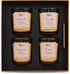 Aromatherapy Scented Candle Set 4x 3.5oz Fragrance Natural Soy Wax Candles Gift Box