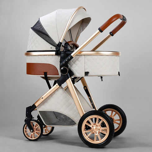 Lightweight and Foldable Baby Stroller with Durable Aluminum Alloy Frame