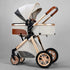Lightweight and Foldable Baby Stroller with Durable Aluminum Alloy Frame