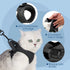 Adjustable Anti Escape Cat Harness and Leash Set - Breathable Lightweight Pet Vest