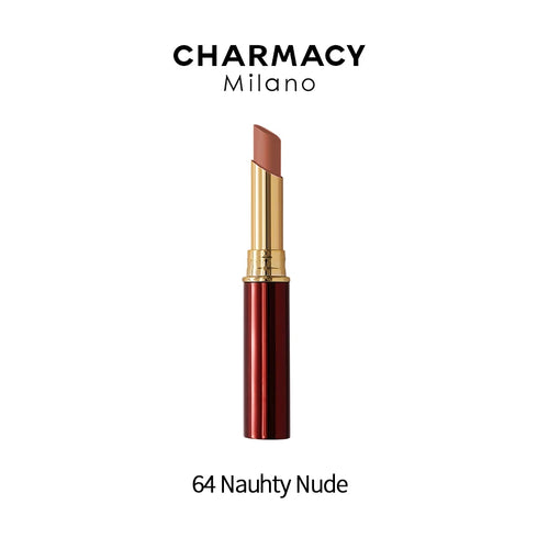 CHARMACY Waterproof Matte Lipstick – 16 Vibrant Shades, Long-Lasting, Smudge-Proof & Velvet Smooth Finish