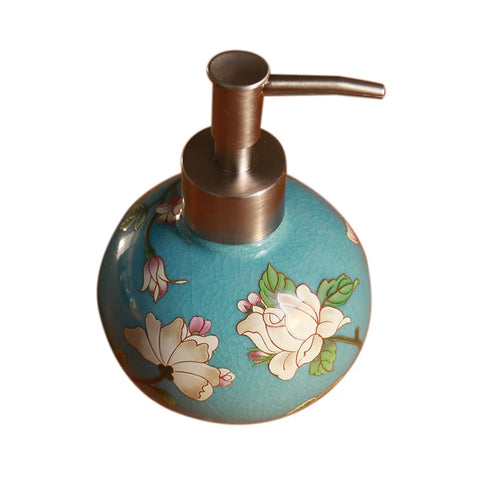 Ceramic shampoo bottle handwashing fluid Shower Gel Press to bottling