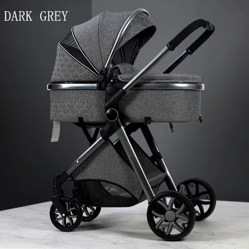 Lightweight and Foldable Baby Stroller with Durable Aluminum Alloy Frame