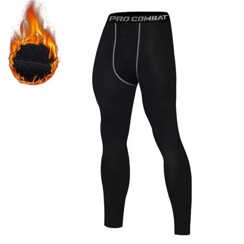 Men Undershirts Thermal Underwear Thin Fleece Elastic Compression Fitness For Winter  Wear