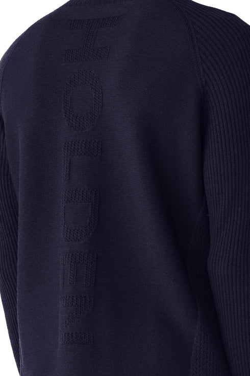 Balaclava Sweater - Carbon Blue