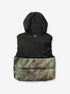 Hooded Down Vest - Rekall Tie