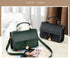 Designer PU Leather Flap Handbag for Women – Sequined Shoulder & Crossbody Bag with Top Handle