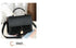 Designer PU Leather Flap Handbag for Women – Sequined Shoulder & Crossbody Bag with Top Handle