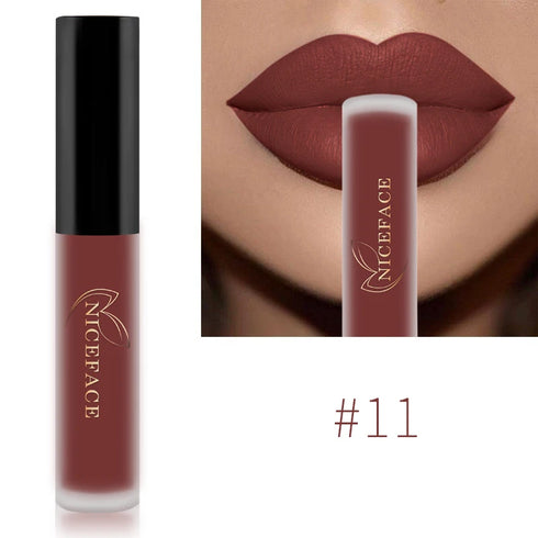Color Matte Liquid Lip Gloss – Waterproof, Long-Lasting & Moisturizing