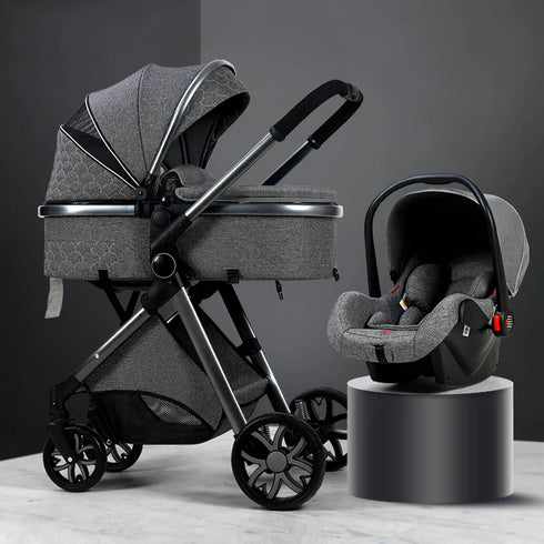 Lightweight and Foldable Baby Stroller with Durable Aluminum Alloy Frame