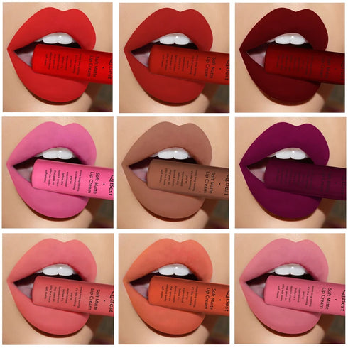 Matte Liquid Lip Gloss – Long-Lasting, Waterproof, and Highly Pigmented