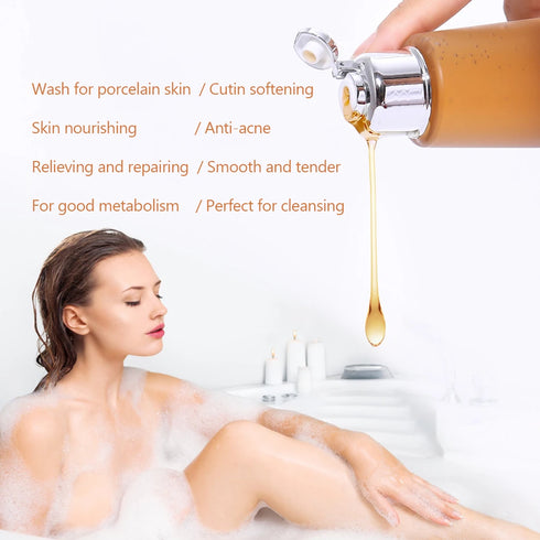 VIBRANT GLAMOR Crocodile Repair Shower Gel: Nourishing, Whitening, Deep Cleansing - Body Skin Care