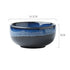 Japanese Blue Kiln-Glazed Ceramic Tableware Set – Elegant Porcelain Rice Bowls, Plates, Spoons, and Ramen Soup Dishes