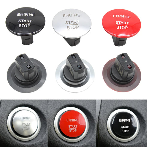 Car Keyless Push Button Engine - Ignition Switch for Mercedes (C W204, GLK X204, W176, W205, W212)
