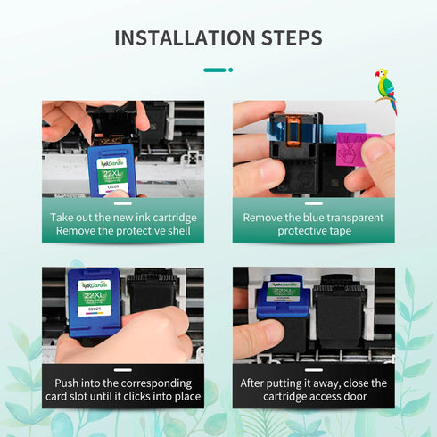 InkGarden Remanufactured For HP 21 22 HP 21 XL 22 XL Ink Cartridges For hp Deskjet F2180 F2200 F2280 F4180 F300 F380 380 D2300