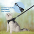 Adjustable Anti Escape Cat Harness and Leash Set - Breathable Lightweight Pet Vest