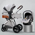 Lightweight and Foldable Baby Stroller with Durable Aluminum Alloy Frame