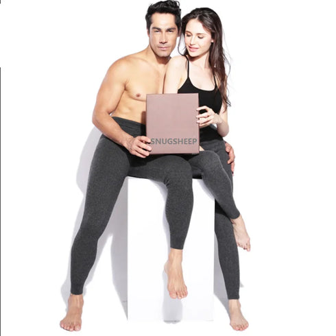 Thick Cashmere Winter Leggings - Warm Thermal Pants for Women & Men