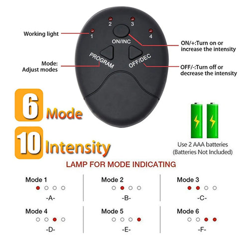 Wireless EMS Muscle Stimulator – Smart Abdominal & Hip Toner for Men & Women