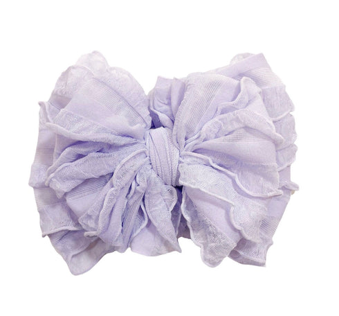 Lavender Ruffled Headband