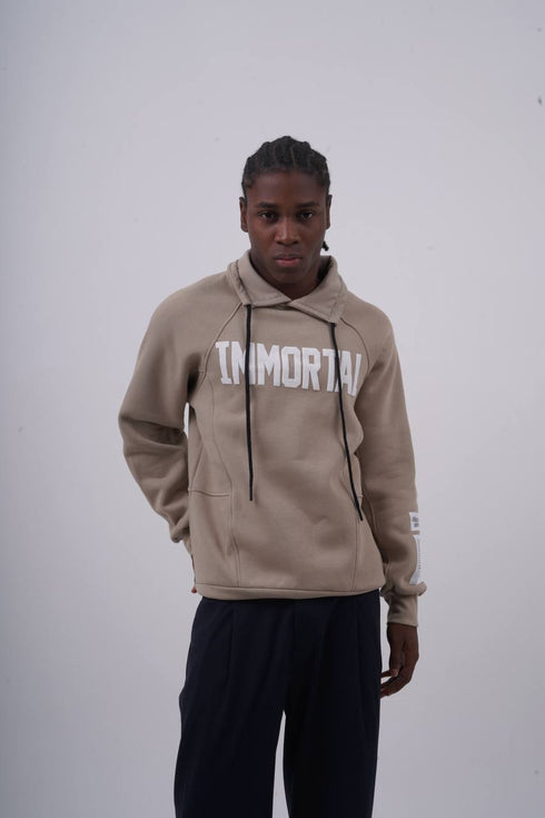 IMMORTAL High-Neck Scuba Hoodie