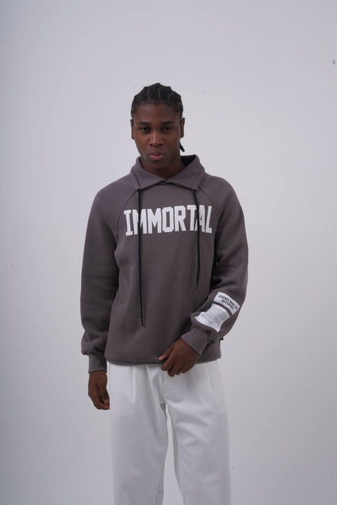 IMMORTAL High-Neck Scuba Hoodie