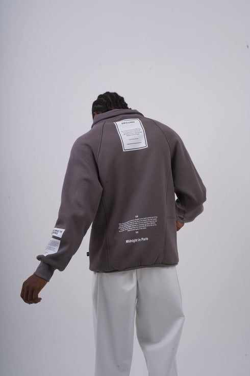 IMMORTAL High-Neck Scuba Hoodie