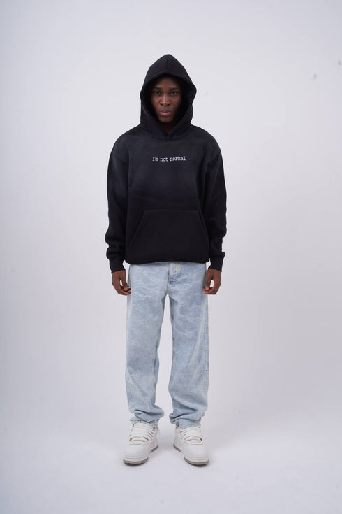 "I'm Not Normal" Graphic Hoodie