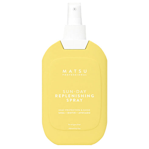 Matsu Sun Day Replenish Spray - Heat Protection Hair Care Spray 200ml