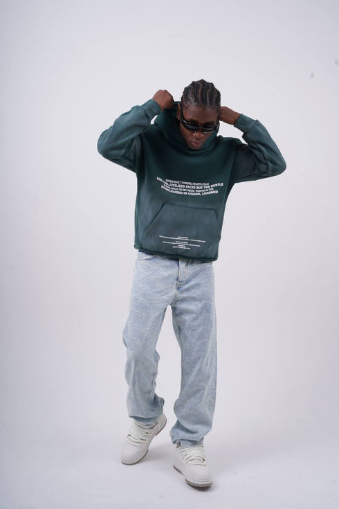 Oversized "Civilization" Graphic Hoodie - Unisex Streetwear Sweatshirt