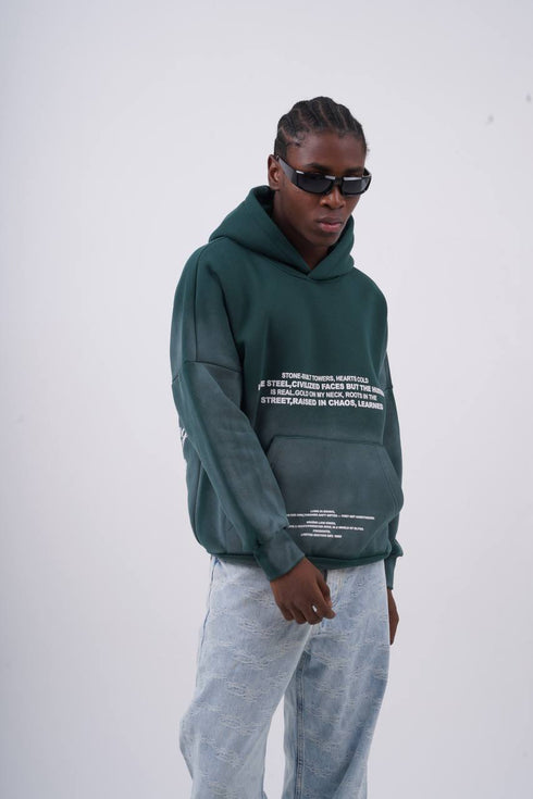 Oversized "Civilization" Graphic Hoodie - Unisex Streetwear Sweatshirt