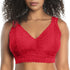 PARFAIT Adriana P5482 Women's Curvy and Full Bust Supportive Wire-free Lace Bra - Racing red