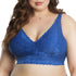PARFAIT Adriana P5482 Women's Curvy and Full Bust Supportive Wire-free Lace Bra - Sapphire