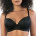 PARFAIT Casey 2801 Women's Wired Padded Plunge Seamless T-shirt Bra - Black
