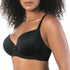 PARFAIT Casey 2801 Women's Wired Padded Plunge Seamless T-shirt Bra - Black