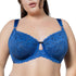 PARFAIT Charlotte Lace 6922 Women's Full Bust Lace Unlined Wired Bra - Sapphire