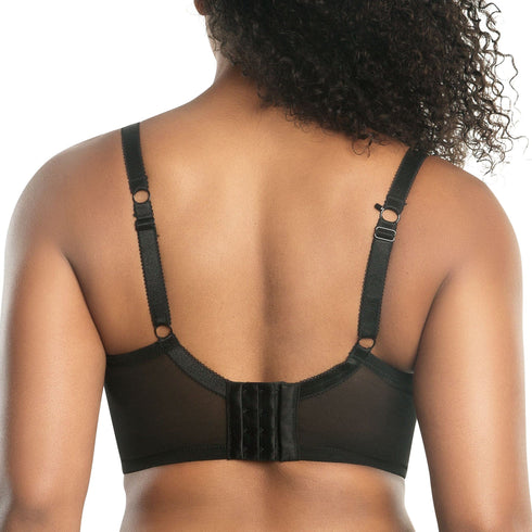 PARFAIT Charlotte Longline 6977 Women's Full Bust Padded Bra - Black Dot