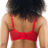 PARFAIT Charlotte Longline 6977 Women's Full Bust Padded Bra - Racing Red Dot