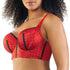 PARFAIT Charlotte Longline 6977 Women's Full Bust Padded Bra - Racing Red Dot