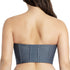 PARFAIT Dolly Denim P50118 Women's Longline Strapless Bustier - Dark Blue Denim