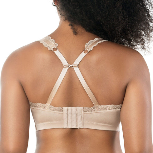 PARFAIT Dalis P5641 Women's Full Busted and Curvy Wire Free Bralette - Bare