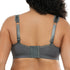 PARFAIT Dalis P5641 Women's Full Busted and Curvy Wire Free Bralette - Charcoal