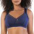 PARFAIT Dalis P5641 Women's Full Busted and Curvy Wire Free Bralette - Navy