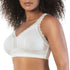 PARFAIT Dalis P5641 Women's Full Busted and Curvy Wire Free Bralette - Pearl White
