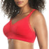 PARFAIT Dalis P5641 Women's Full Busted and Curvy Wire Free Bralette - Racing Red
