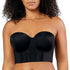PARFAIT Elissa P50116 Women's Full Bust and Full Figure Strapless Longline Bra  - Black